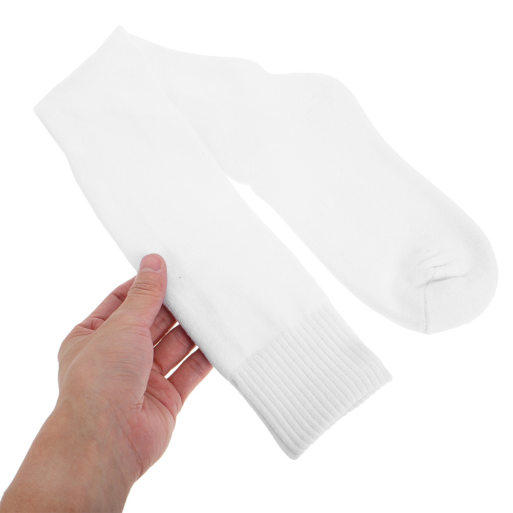 Athletic Sock Cushion - 1 Para Białych Skarpet Zawodniczych do