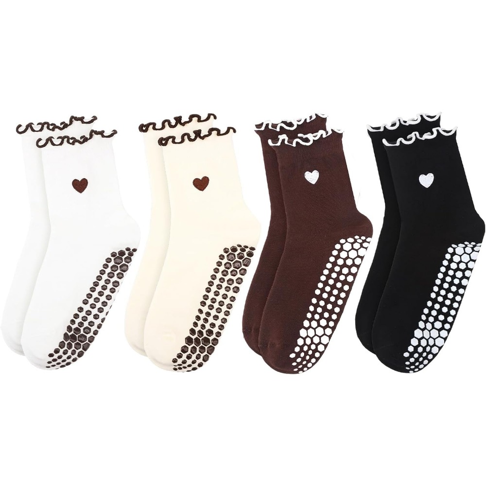 Grip Sock Yoga - Stylowe skarpety do jogi z antypoślizgowymi