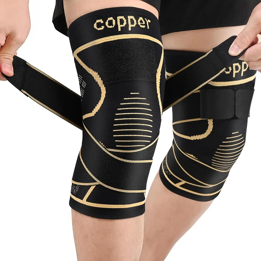 Compression Sleeve Calf - Miedziana opaska uciskowa na kolano z