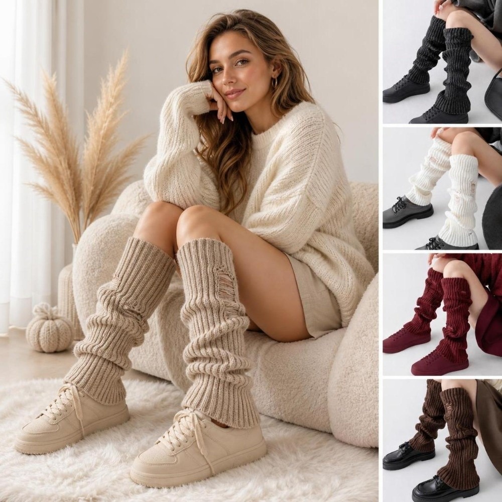 Ciepłe dzianinowe ocieplacze n – Boot Sock Slouchy recenzja i cena