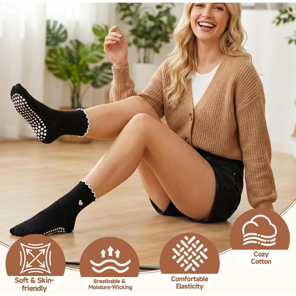 Stylowe skarpety do jogi z ant – Grip Sock Yoga recenzja i cena