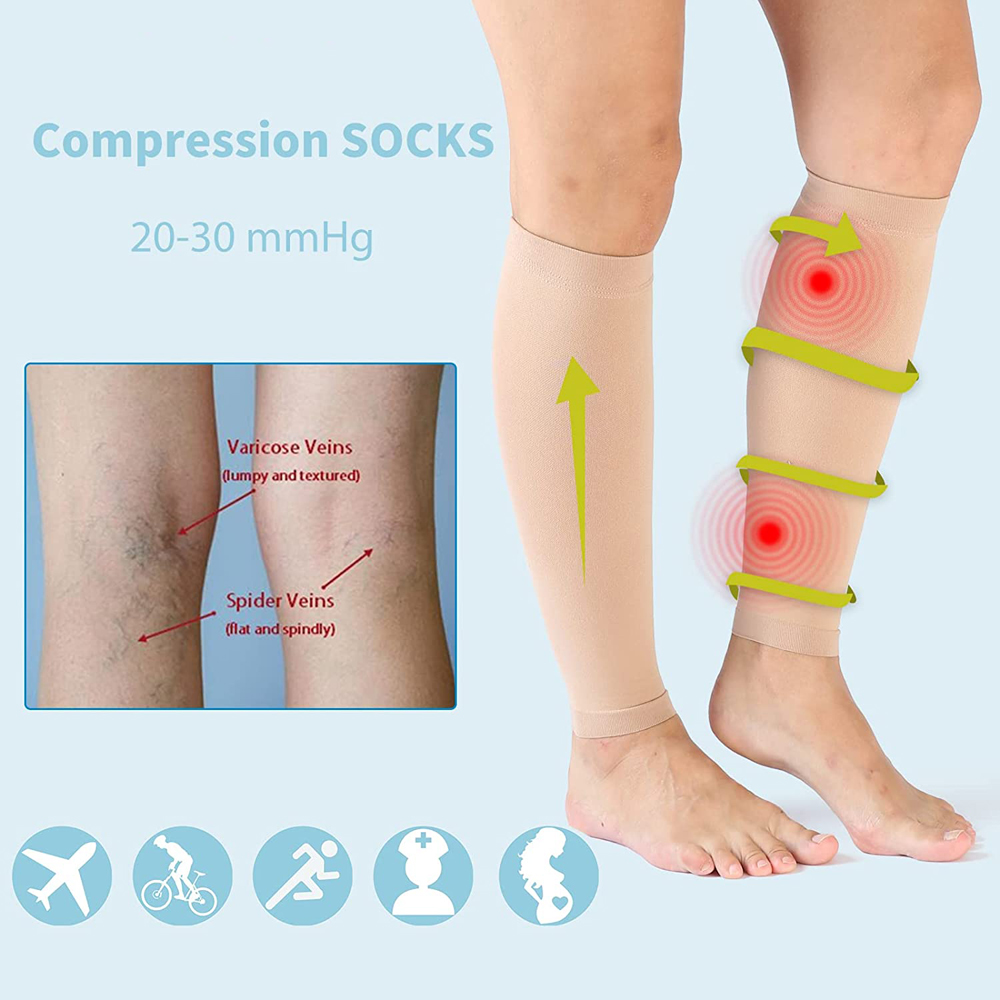 1 para skarpet uciskowych na ł – Compression Sleeve Calf recenzja i cena