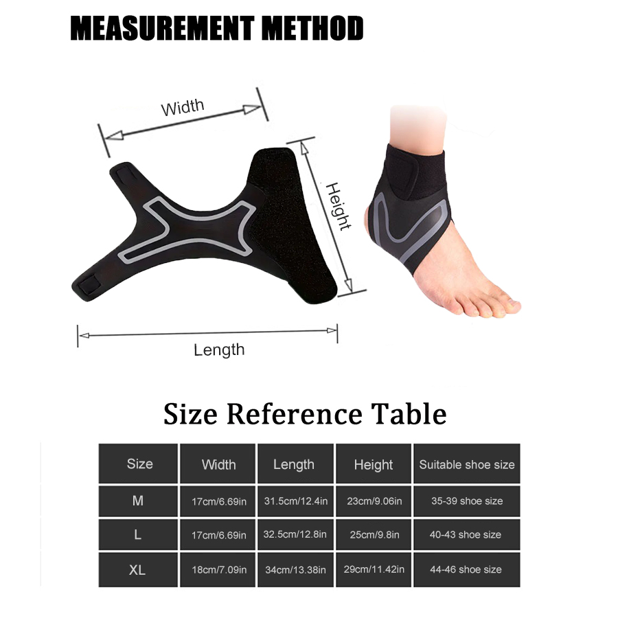 Oddychająca opaska kompresyjna – Ankle Brace Sock recenzja i cena