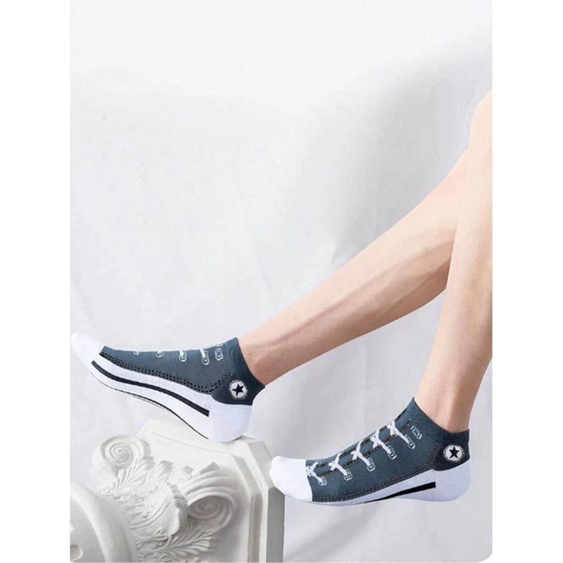 5/10 Par Wielokolorowych Oddyc – Ankle Sock Low Cut recenzja i cena