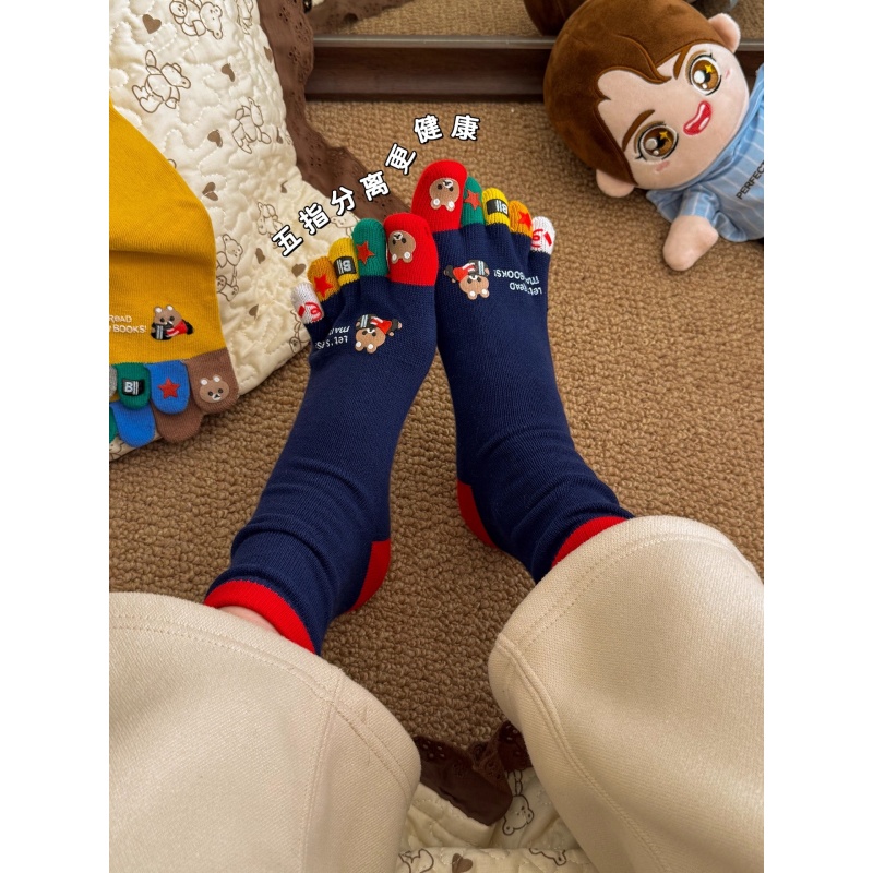 Średniej długości skarpetki z  – Toe Sock Split recenzja i cena